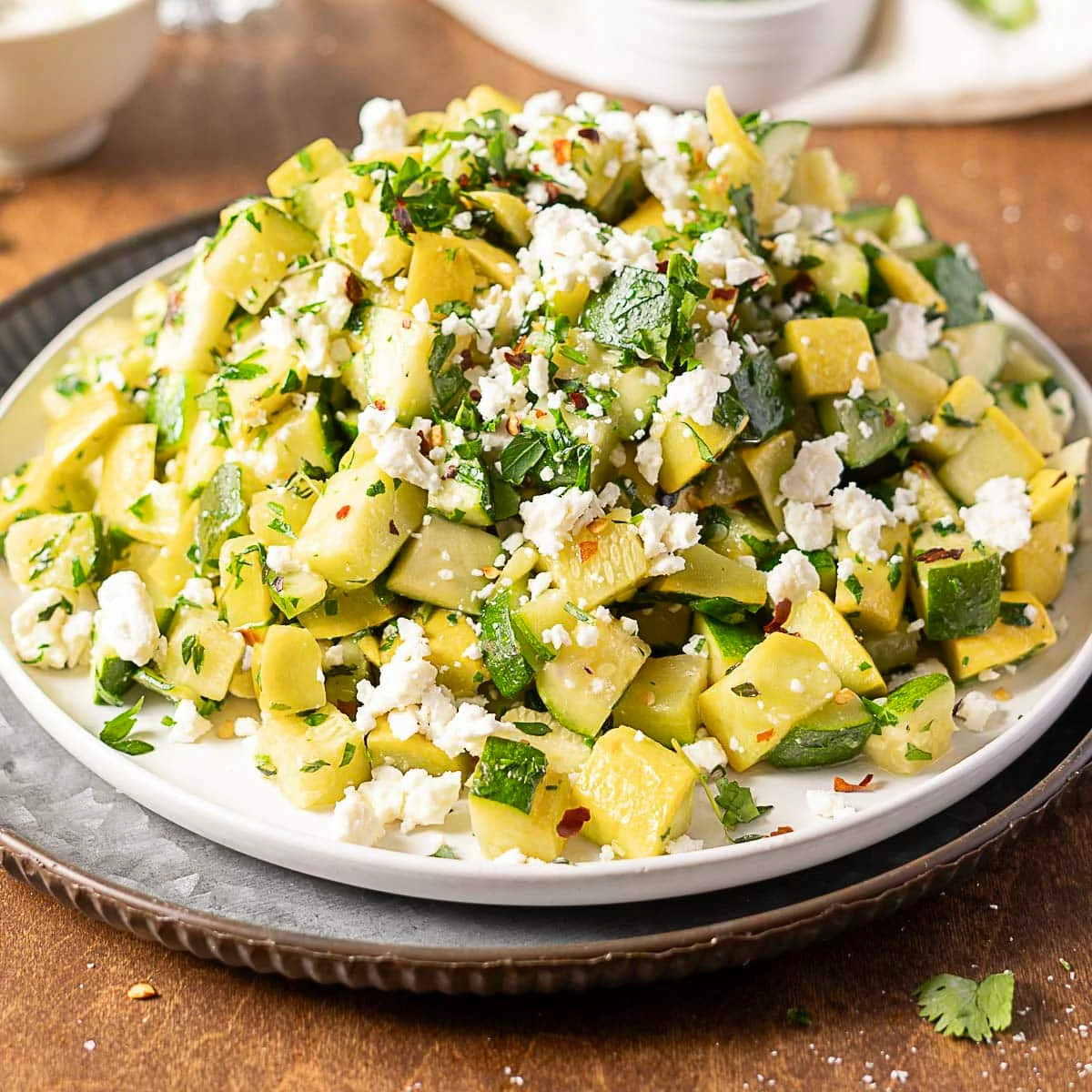 Sautéed Zucchini and Squash