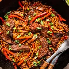 Ridiculously-Good Steak Lo Mein