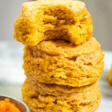 Spiced Sweet Potato Buttermilk Biscuits