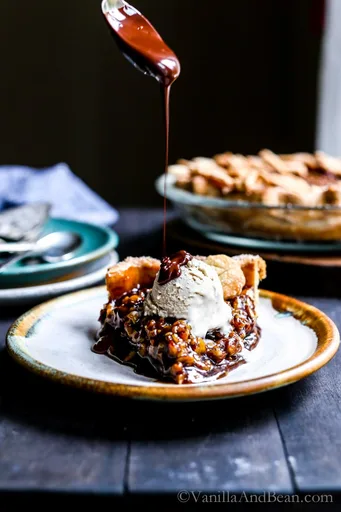 Vegan Bourbon Pecan Pie