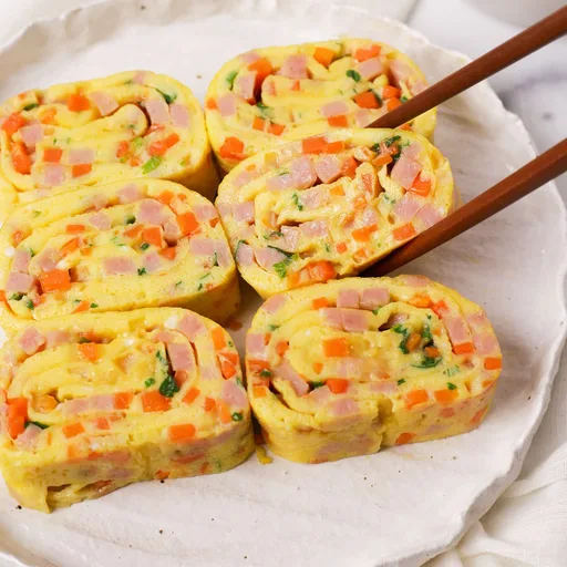 Gyeran Mari (Tortilla enrollada coreana)