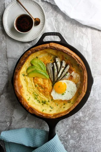 Korean Seafood Pancakes: A Dutch Baby Recipe