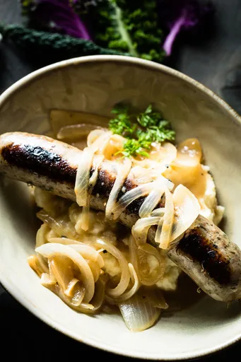 Bangers y puré