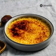 Chestnut Crème Brûlée with Chestnut Spread