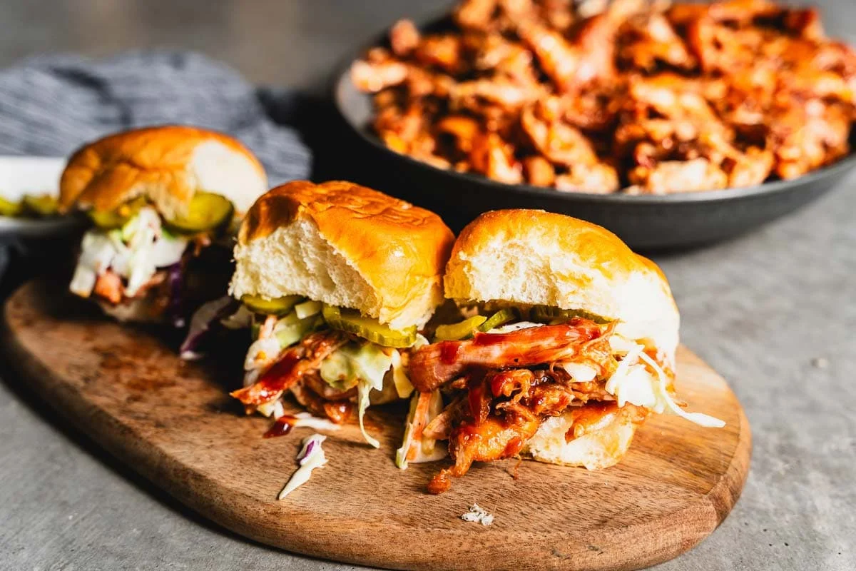 BBQ Chicken Sliders