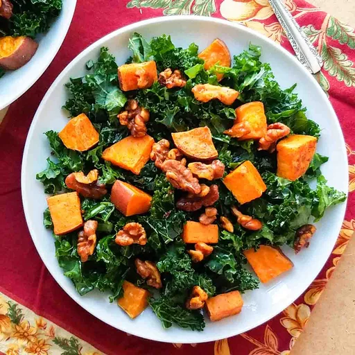 Sweet Potato and Kale Salad