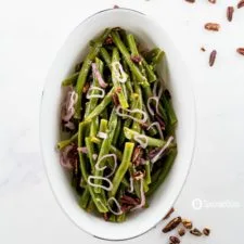Green Beans with Mustard Dressing