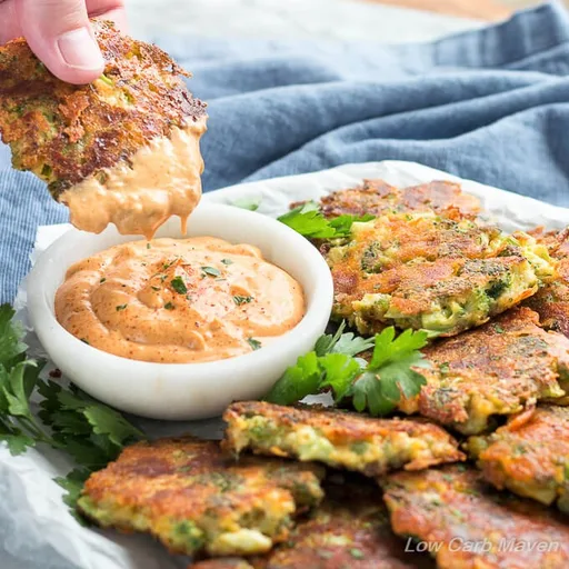 Tortitas de brócoli
