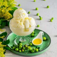 Receta de helado de aceite de oliva