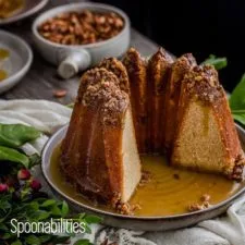 Pastel Bundt de Tarta de Pecanas