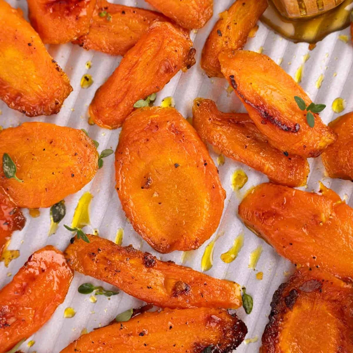 Receta de zanahorias asadas a la miel