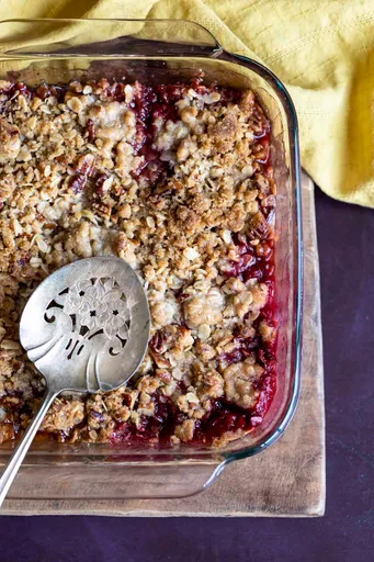 Apple Plum Crisp