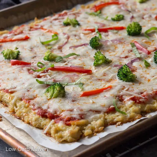 Base de pizza de pollo