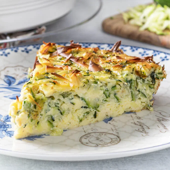Crustless Zucchini Quiche Recipe