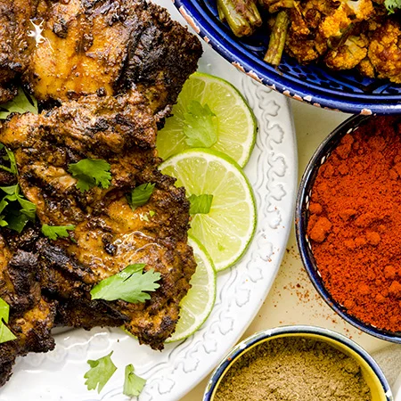Grilled Tandoori Chicken (Keto, Low Carb)