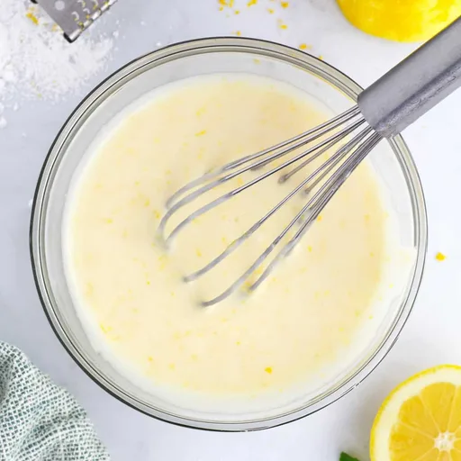 Receta de glaseado de limón para pasteles