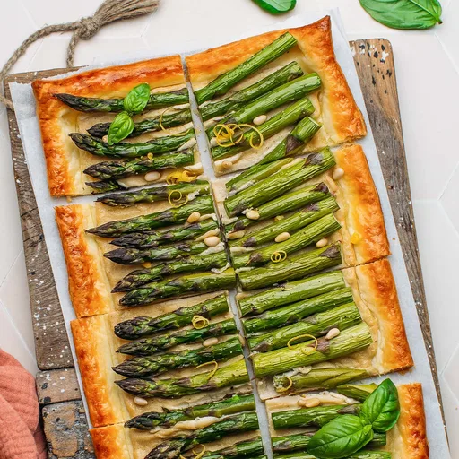 Vegan Asparagus Tart