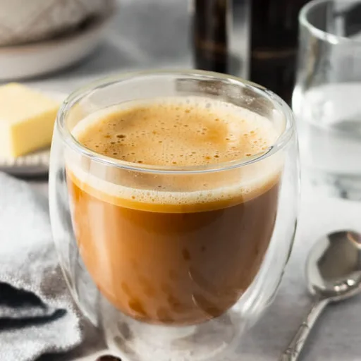 Creamy Keto Coffee with Butter (keto coffee with MCT oil)