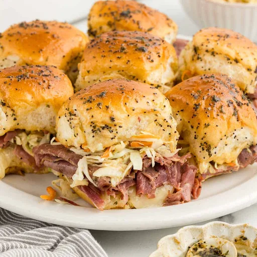 Easy Slider Recipe with Pastrami