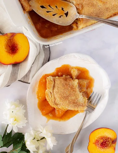 Old Fashion Peach Cobbler