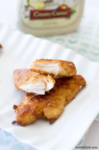 Tenders de poulet César cuits au four