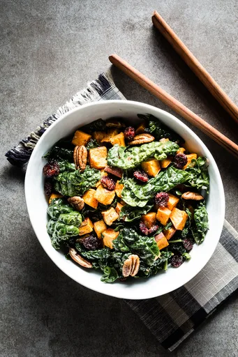 Kale and Sweet Potato Salad