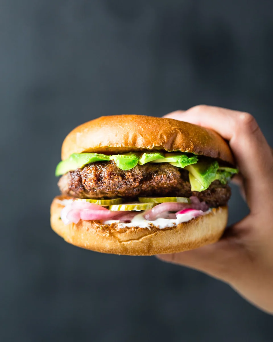 Lamb Smash Burgers