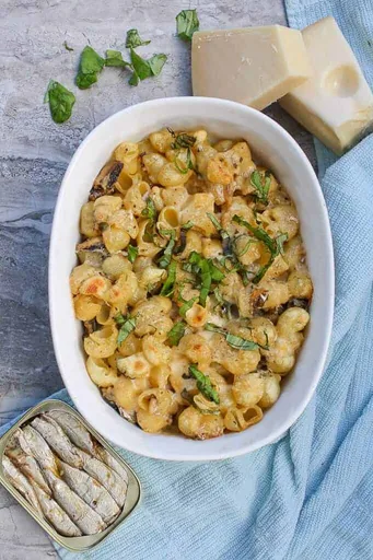Seafood Macaroni and Cheese