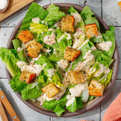 Ensalada César Vegana