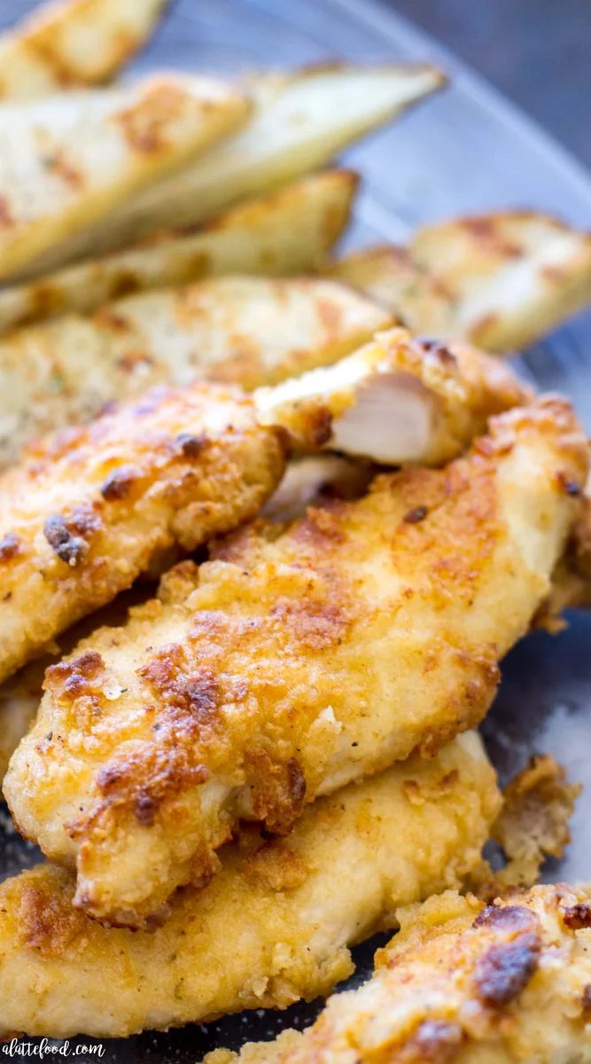 Tenders de poulet ranch cuits au four