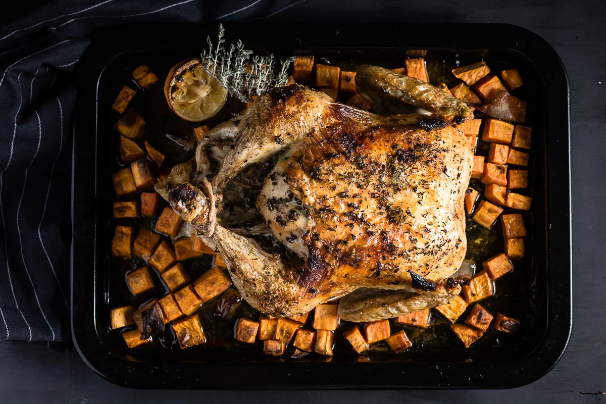 Lemon-Thyme Roast Chicken