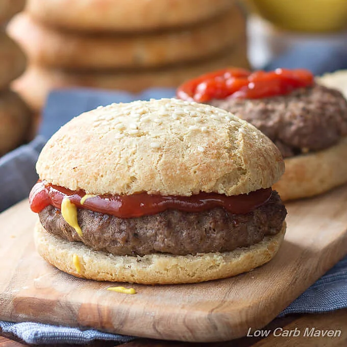 Low Carb Hamburger Buns