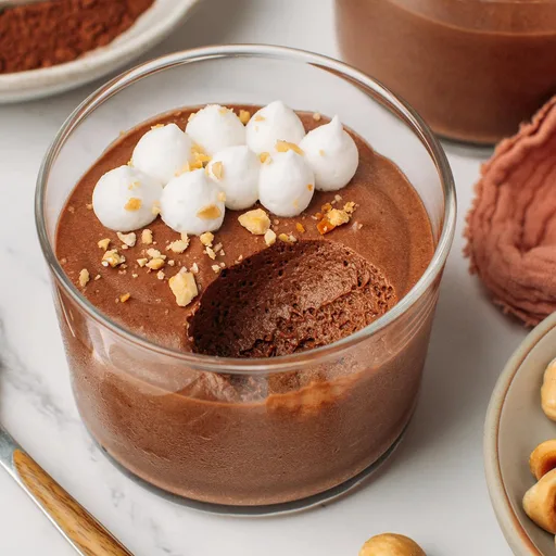 Vegan Chocolate Hazelnut Mousse