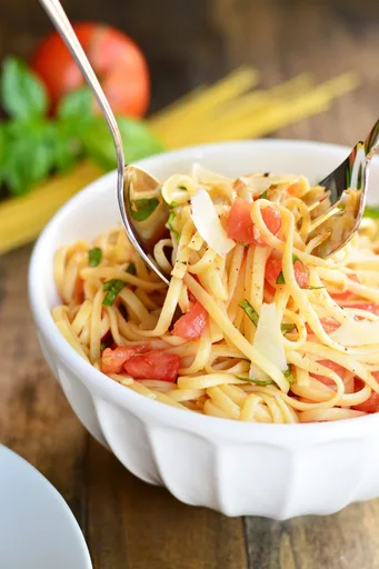 Pasta a la Bruschetta