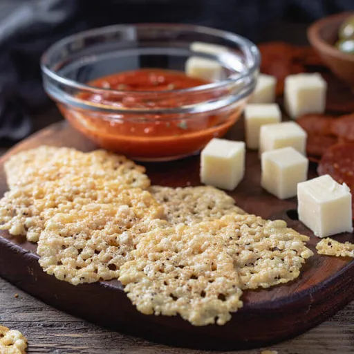 Parmesan Crisps - Keto Cheese Chips