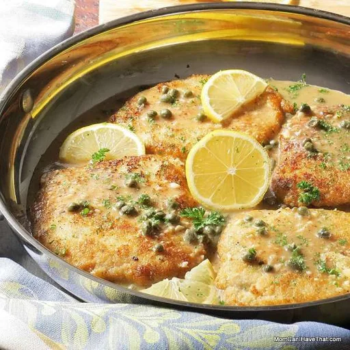 Low Carb Pork Piccata