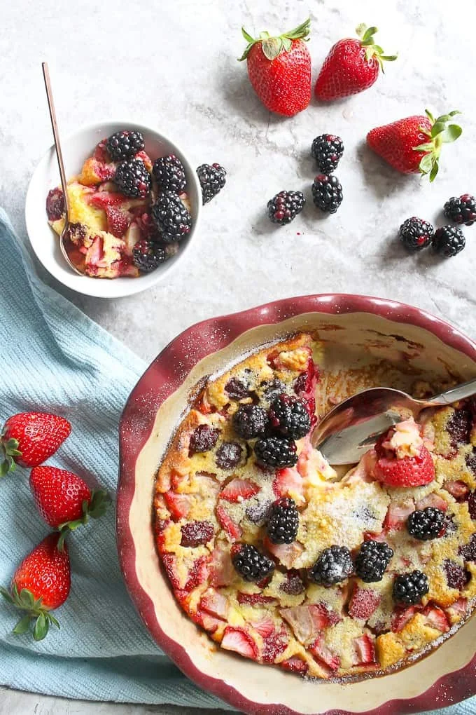 Flognarde: Berry Clafoutis