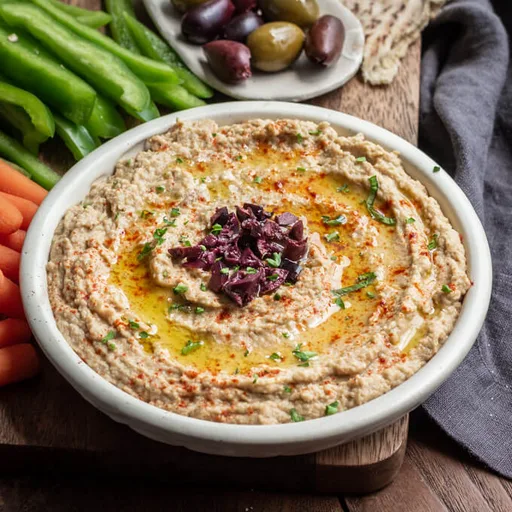 Crema de Berenjena Asada - Baba Ganoush