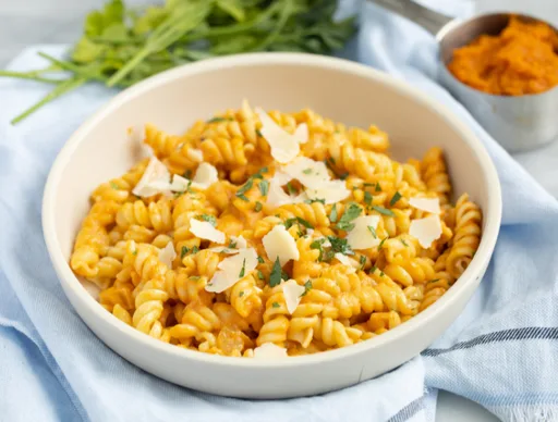 Pasta cremosa de calabaza