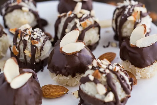 Chocolate Coconut Macaroons