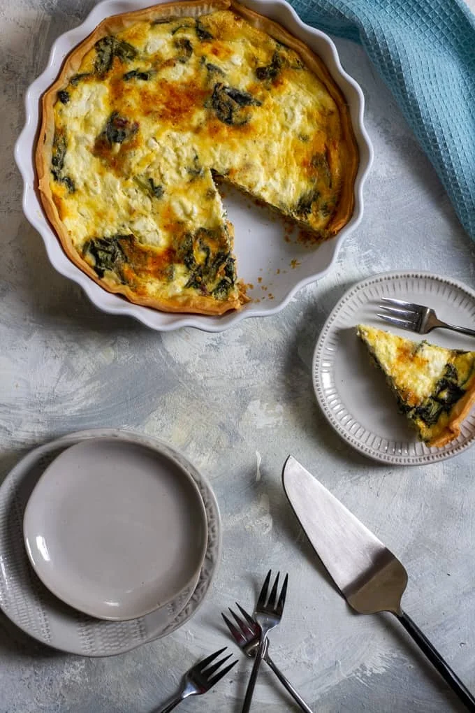 Swiss Chard Quiche