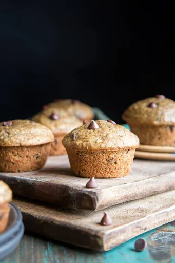 Chocolate Chip Zucchini Bread Muffins