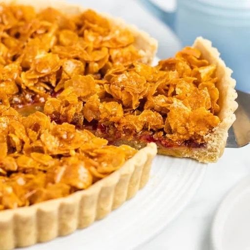 Simple Cornflake Tart Recipe - A School Classic!