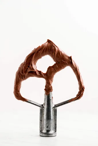 Glaseado de chocolate y queso crema