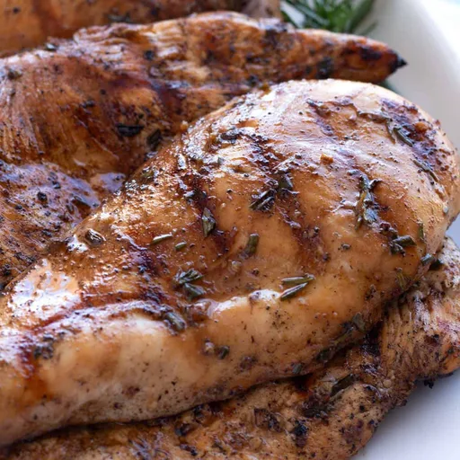 Receta de pollo marinado con vinagre balsámico