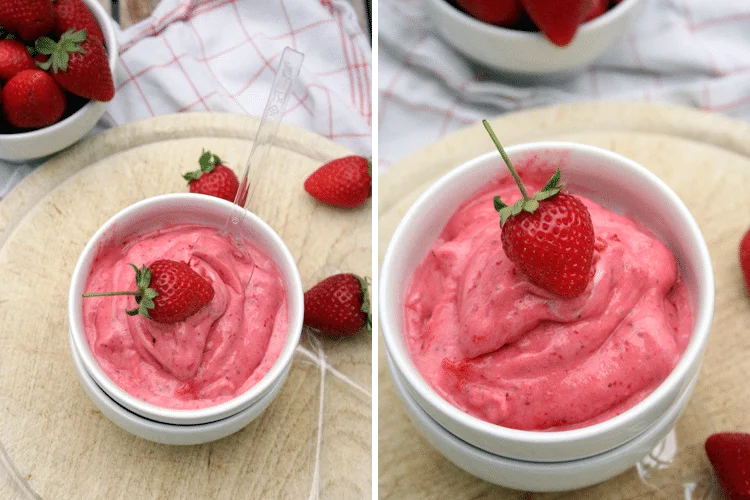 Strawberry Frozen Yogurt