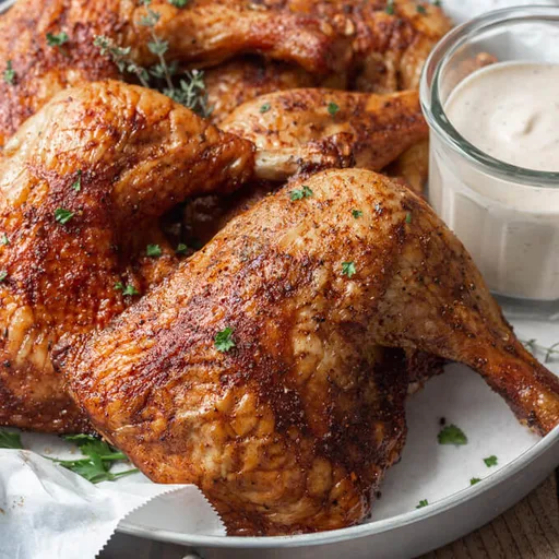 Cuartos Traseros de Pollo Ahumado (Ahumador de Pellets)