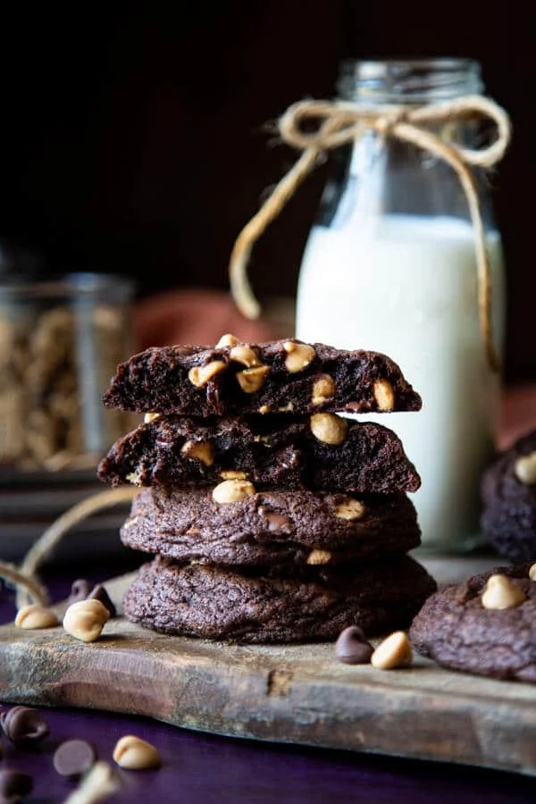 Chocolate Peanut Butter Chip Cookies