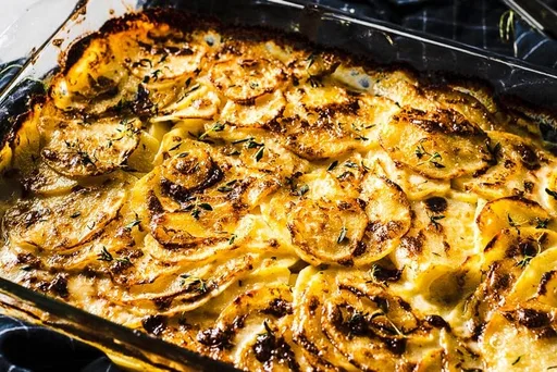 Patatas gratinadas