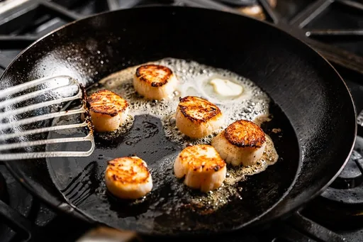 Vieiras a la plancha